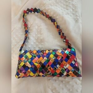 NEW Handbag Made From Wrappers, CUTE!